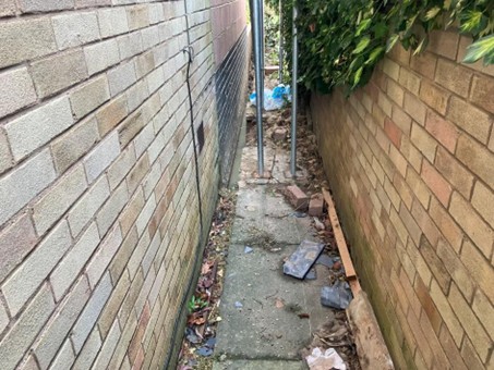 Party wall — adjoining commercial buildings [placeholder]